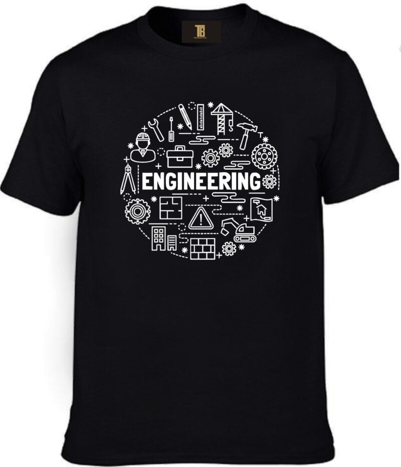 Engineering Cotton Printed Unisex T shirt