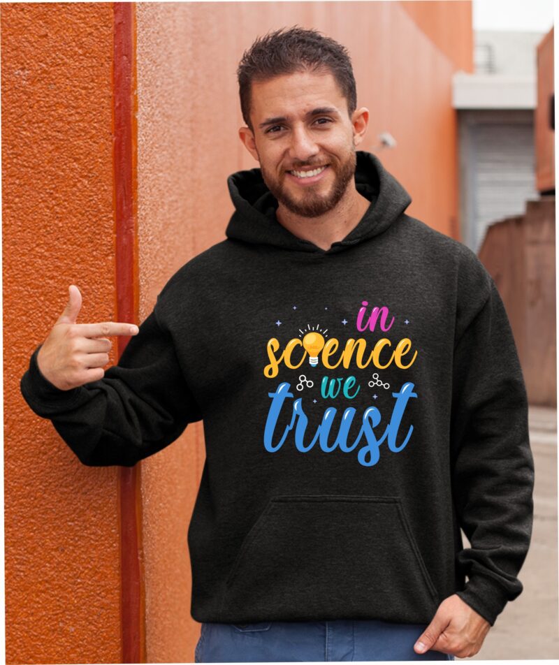 In Science We Trust Cotton Printed Unisex T shirt - Image 11