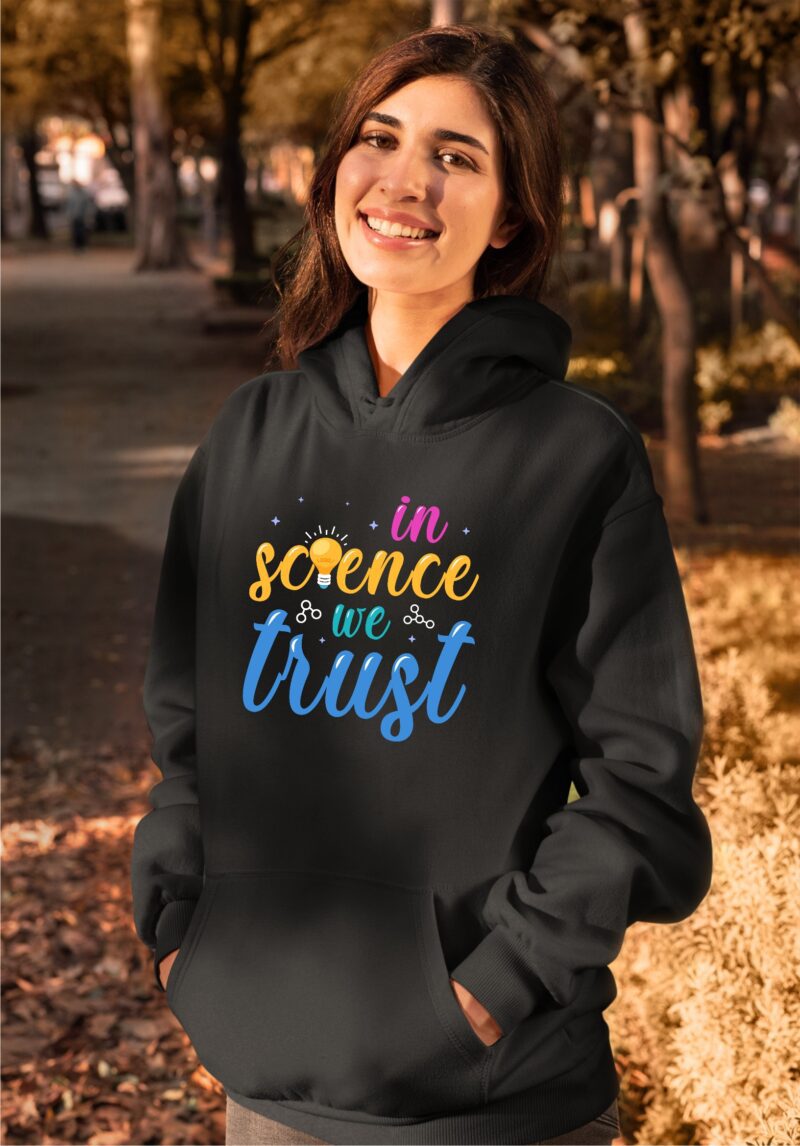 In Science We Trust Cotton Printed Unisex T shirt - Image 13