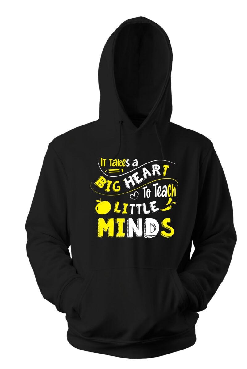 It Take A Big Heart To Teach Little Minds Cotton Printed Unisex T shirt - Image 9