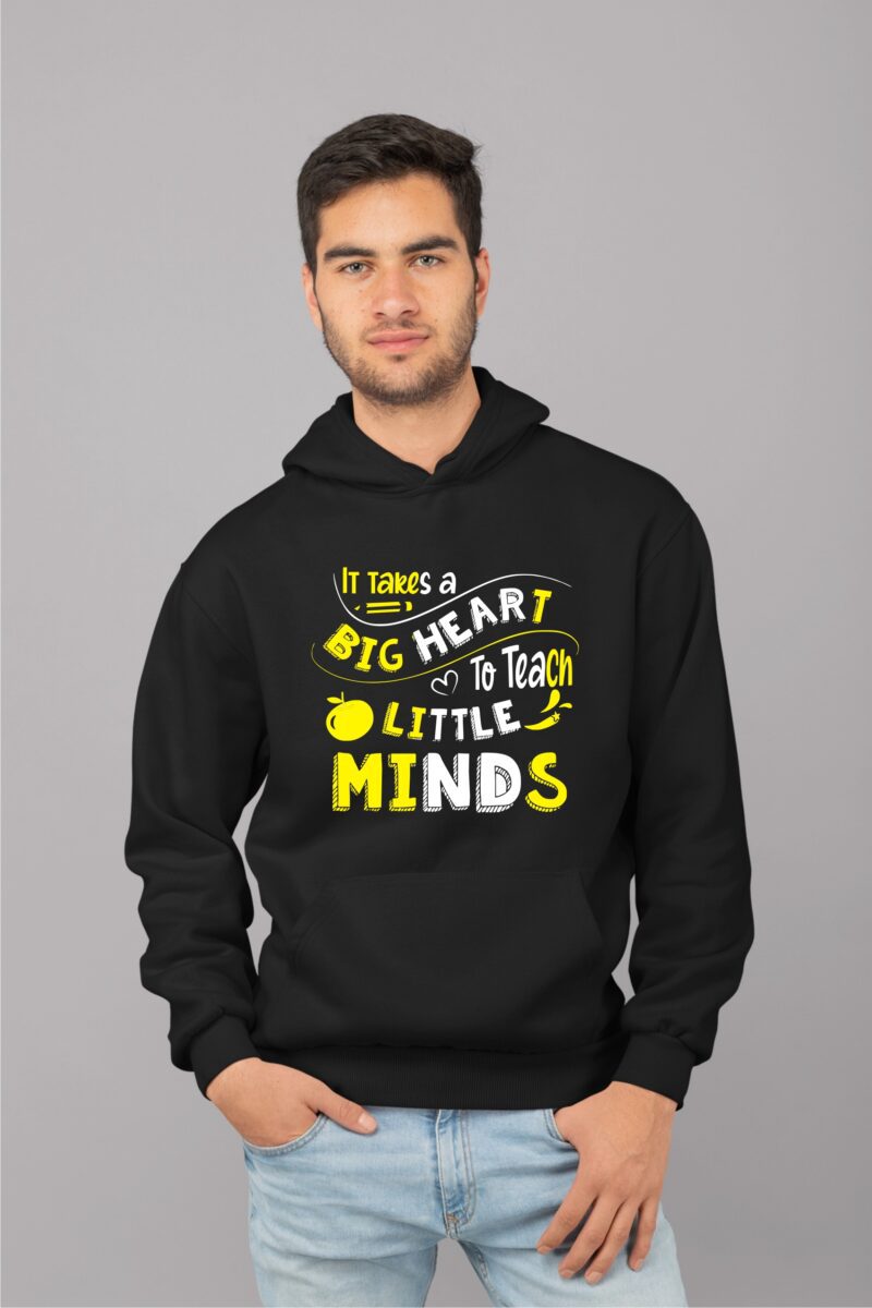 It Take A Big Heart To Teach Little Minds Cotton Printed Unisex T shirt - Image 10