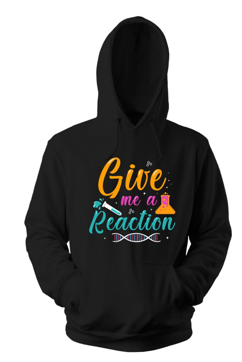 Give Me A Reaction Chemistry Cotton Printed Unisex T shirt - Image 9