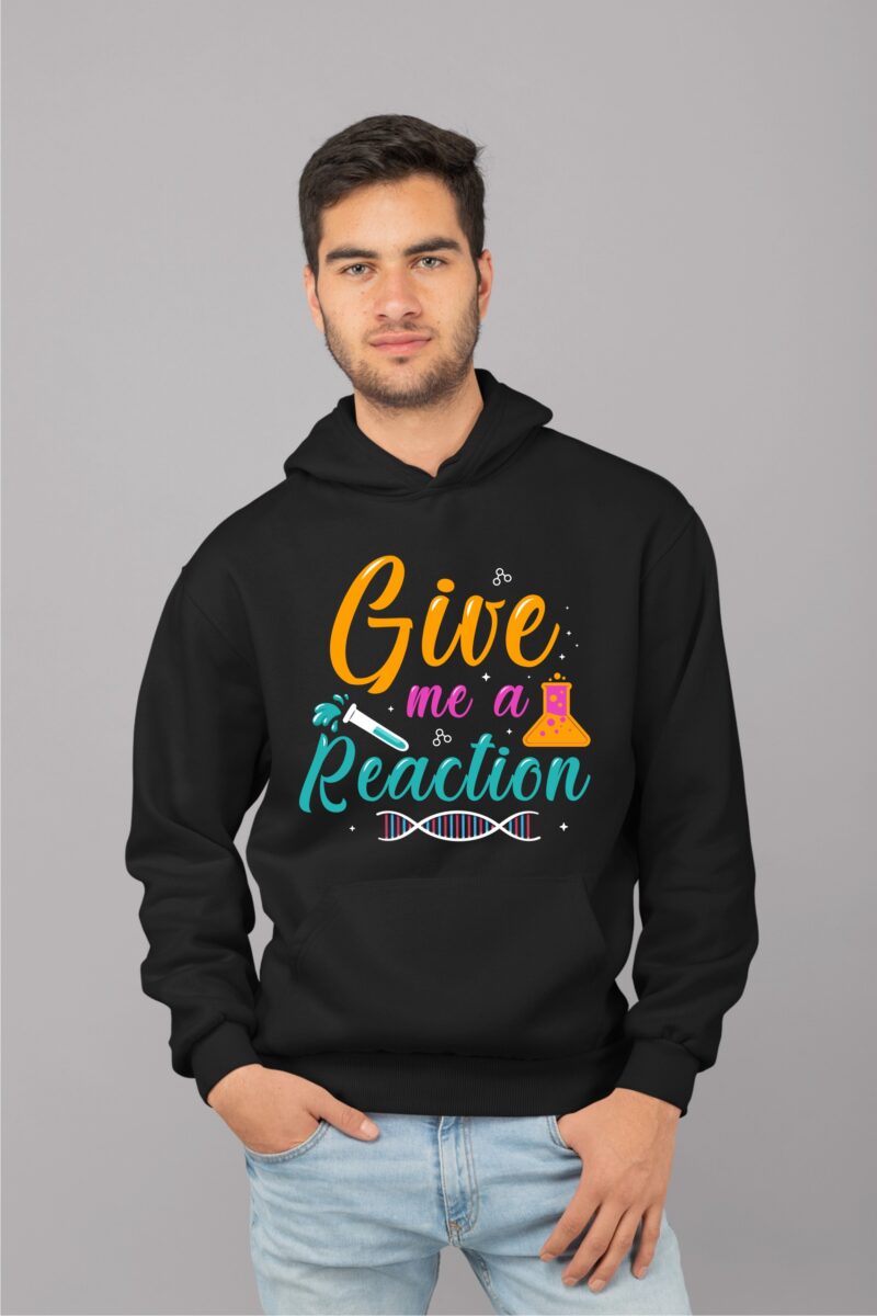 Give Me A Reaction Chemistry Cotton Printed Unisex T shirt - Image 10
