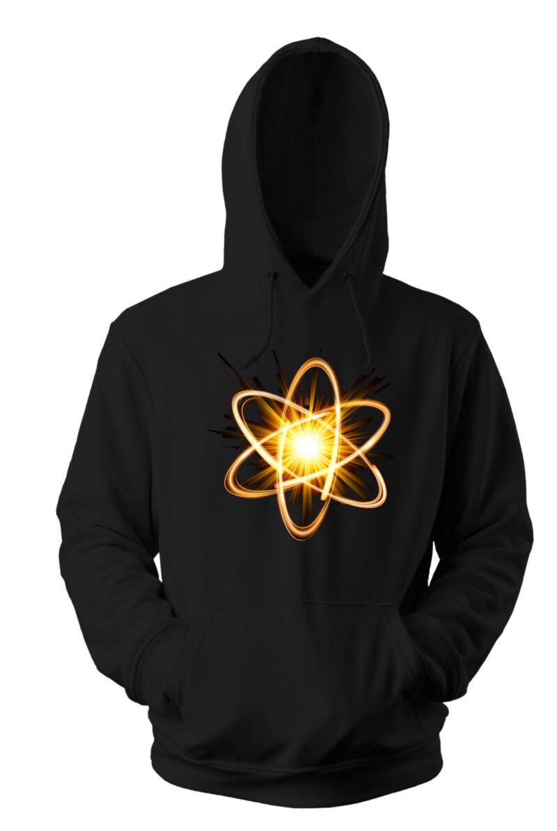 Atom Structure Science Cotton Printed Unisex T shirt - Image 9