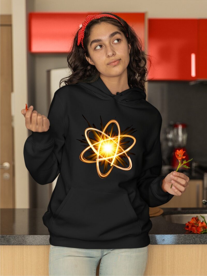 Atom Structure Science Cotton Printed Unisex T shirt - Image 12