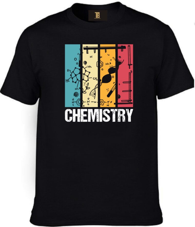 Chemistry Multi Color Five color Cotton Printed Unisex T shirt
