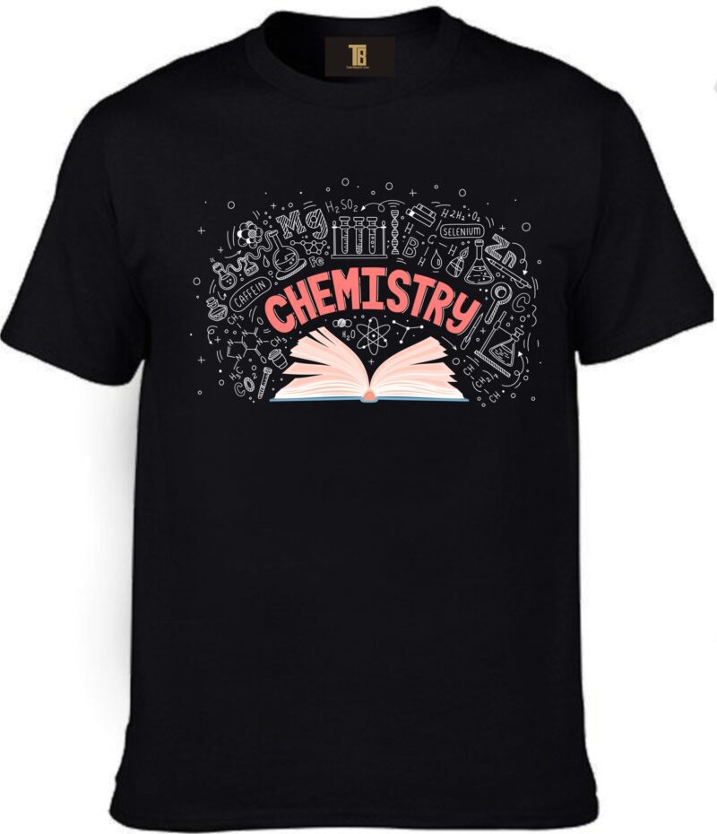 Chemistry Book Cotton Printed Unisex T shirt