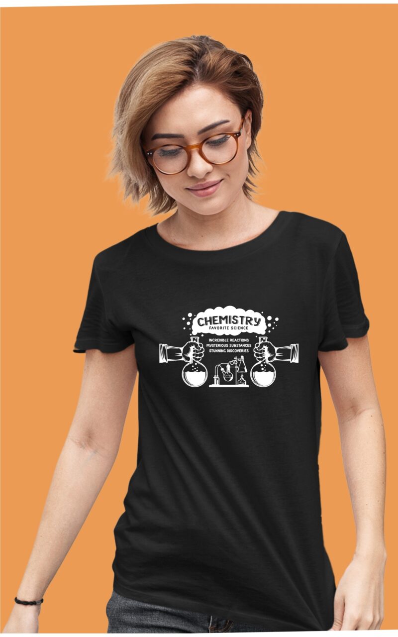 Chemistry Favorite Science Cotton Printed Unisex T shirt - Image 4