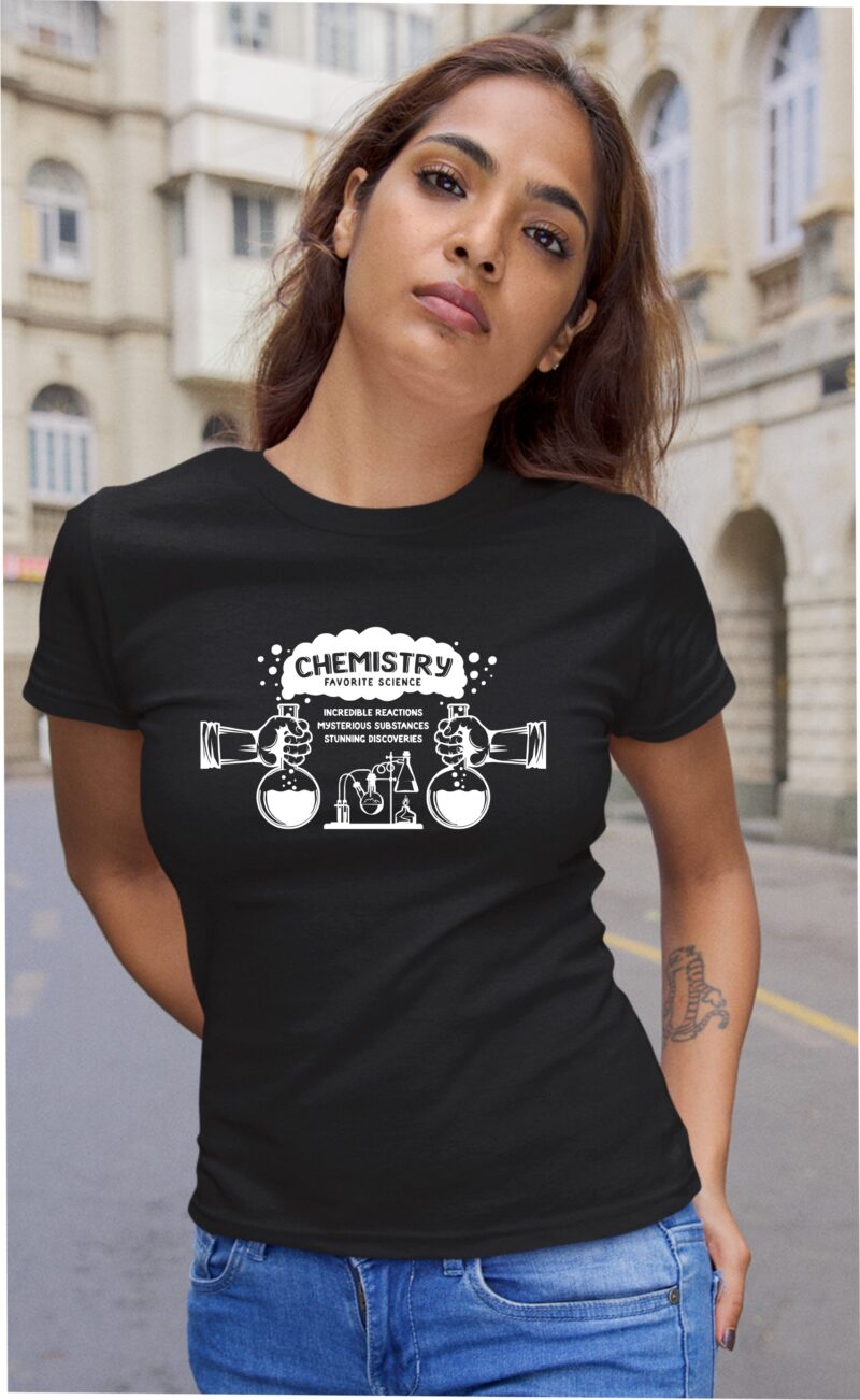 Chemistry Favorite Science Cotton Printed Unisex T shirt - Image 5