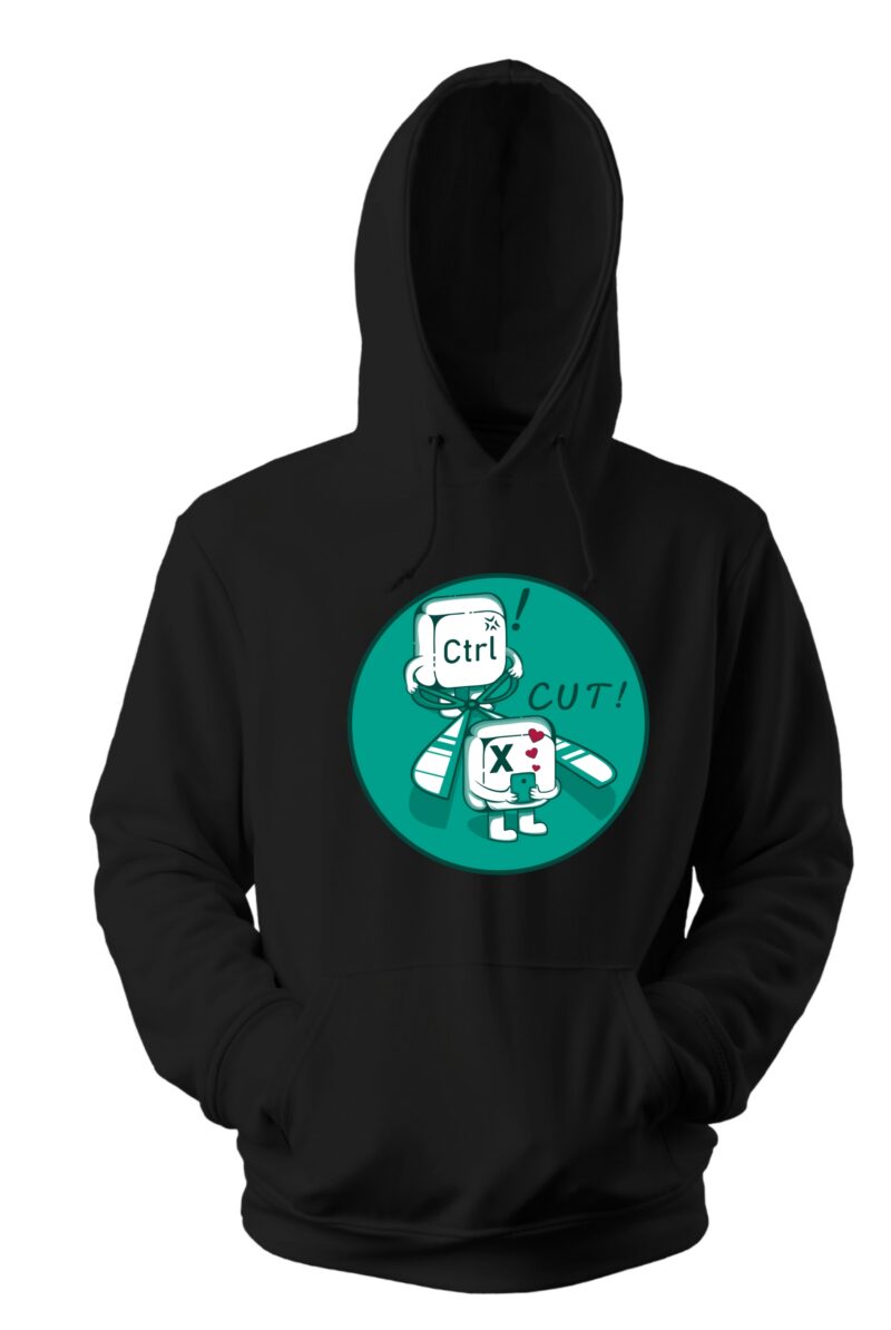 I Can't Undo It Without U Ctrl Z Computer Subject Cotton Printed Unisex T shirt - Image 13