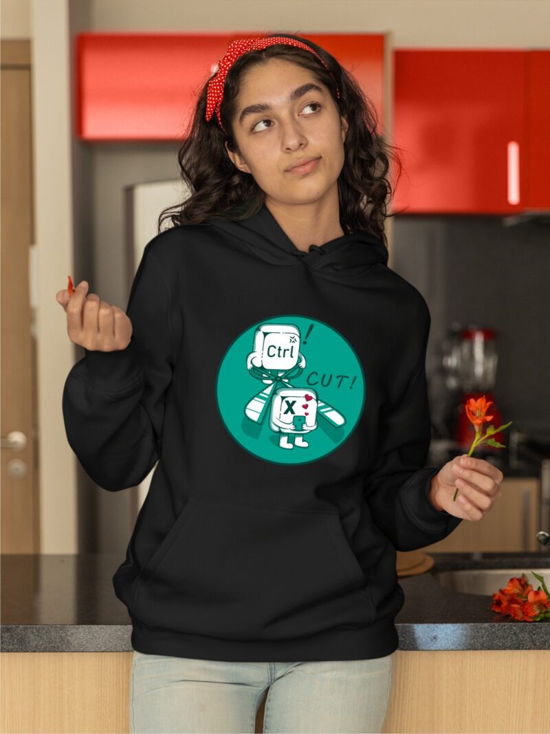 I Can't Undo It Without U Ctrl Z Computer Subject Cotton Printed Unisex T shirt - Image 11