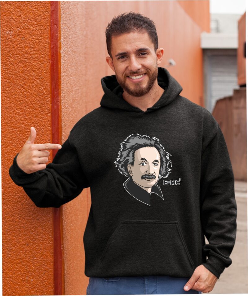 Albert Einsteen E=mc2 Physics Subject Cotton Printed Unisex T shirt - Image 11