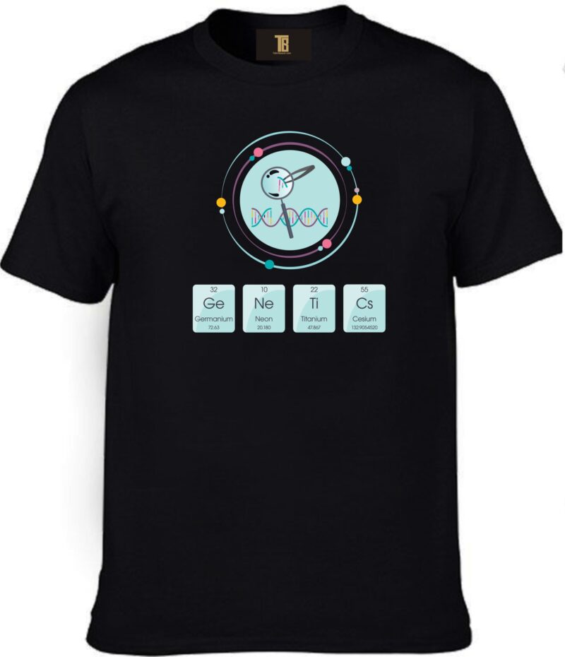 Genetics Biology Cotton Printed Unisex T shirt