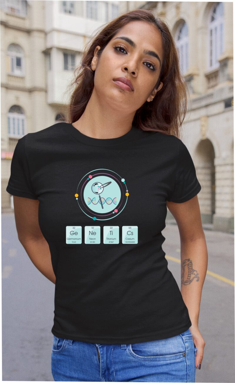 Genetics Biology Cotton Printed Unisex T shirt - Image 4