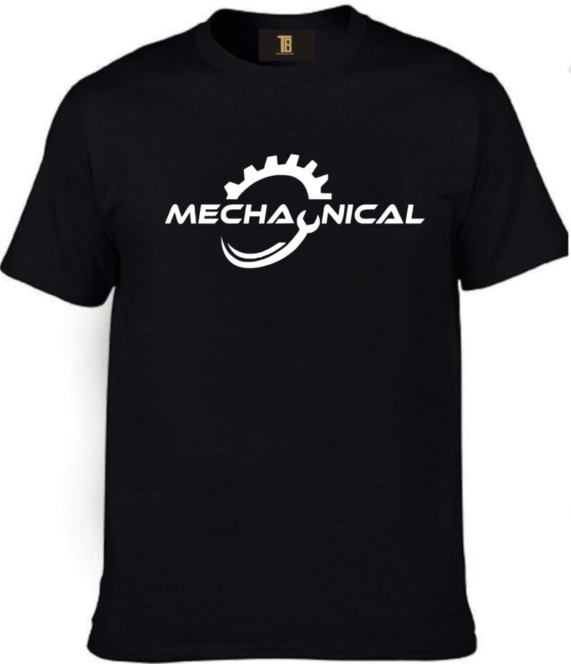 Mechanical Cotton Printed Unisex T shirt