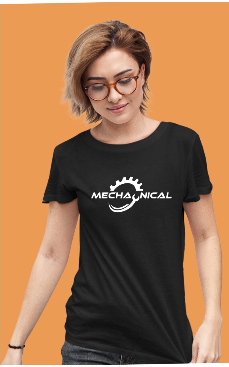 Mechanical Cotton Printed Unisex T shirt - Image 4