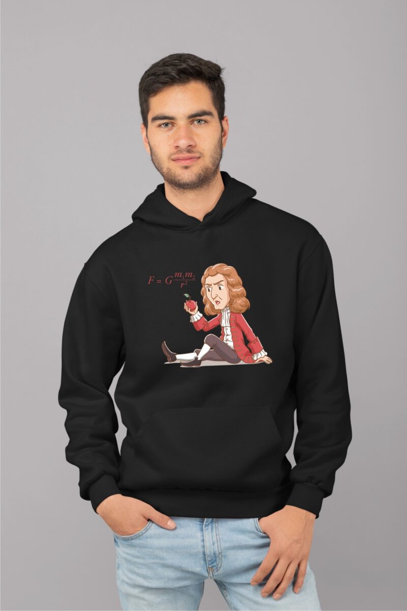 Gravity Newton Apple Cotton Printed Unisex T shirt - Image 9