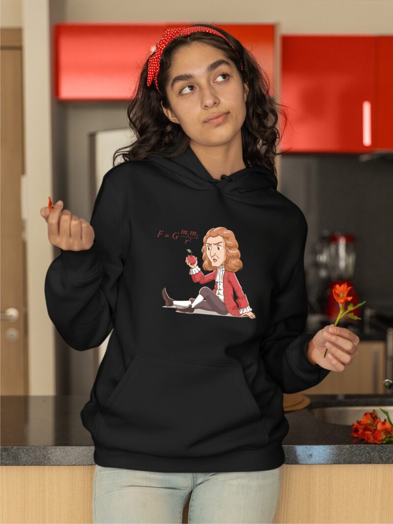 Gravity Newton Apple Cotton Printed Unisex T shirt - Image 11