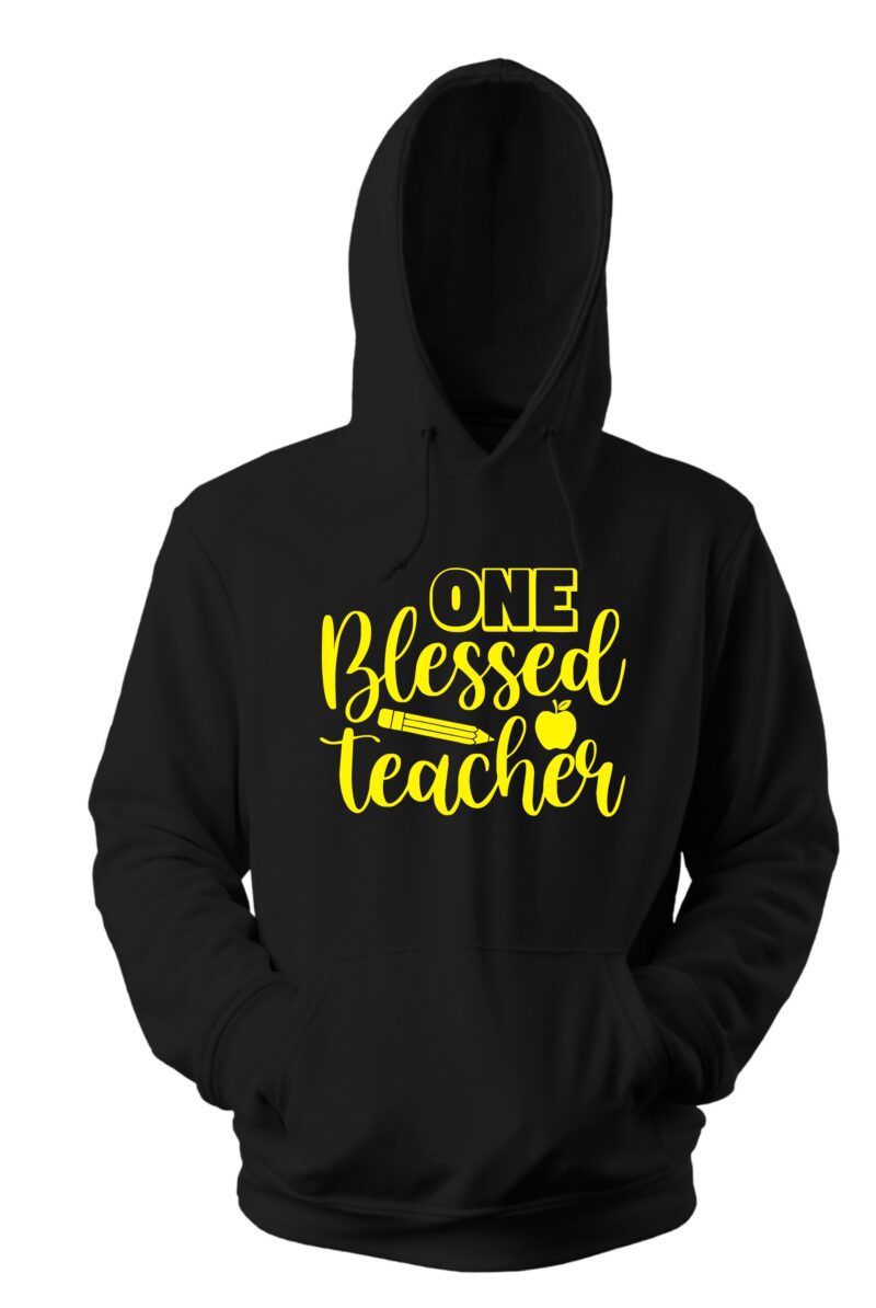 One Blessed Teacher Cotton Printed Unisex T shirt - Image 9