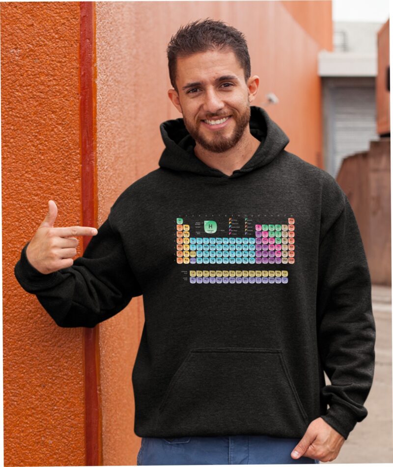 Periodic Table Cotton Printed Unisex T shirt - Image 11