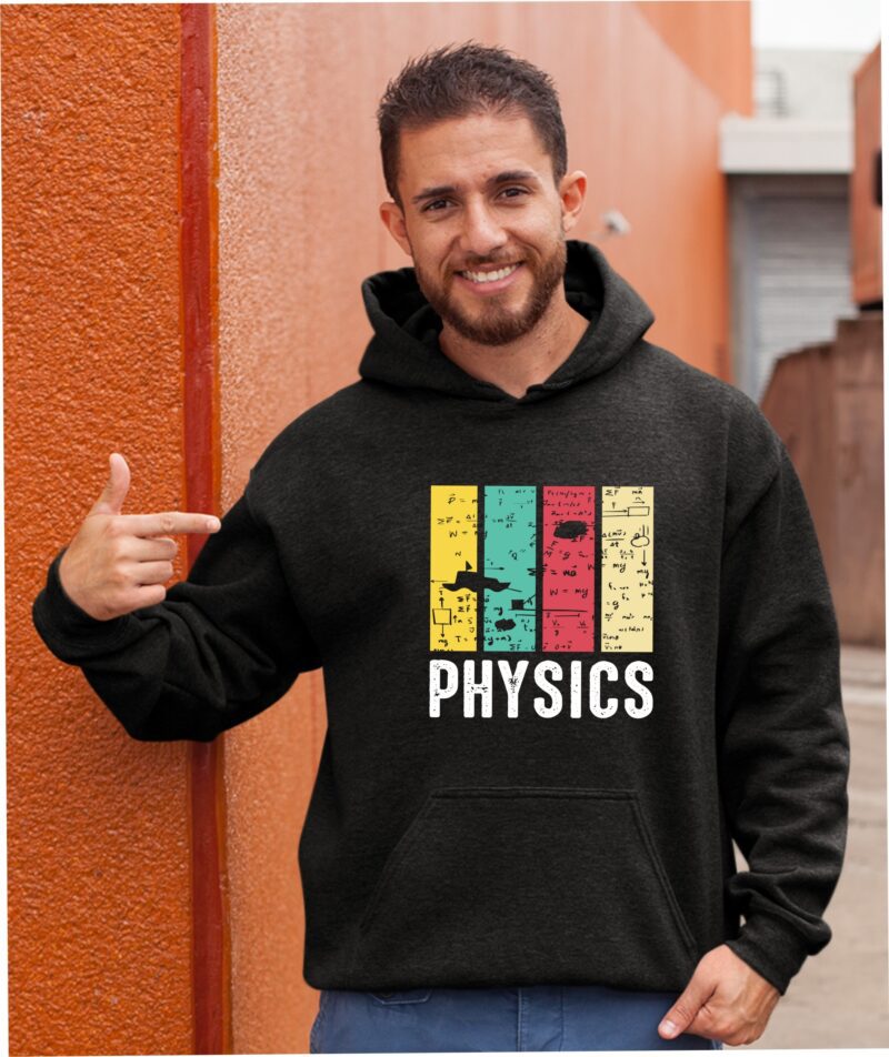 Physics Five Color Cotton Printed Unisex T shirt - Image 11