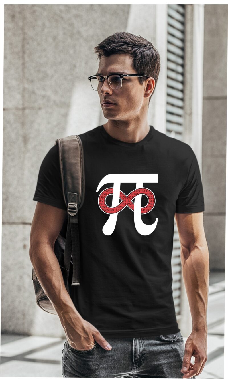 Pie Infinite Cotton Printed Unisex T shirt - Image 2