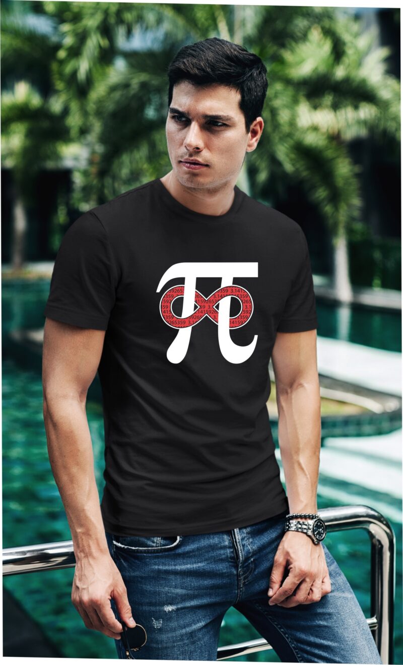 Pie Infinite Cotton Printed Unisex T shirt - Image 3