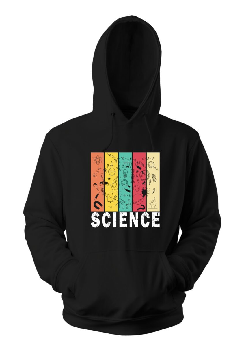 Science With Icons Six Color Cotton Printed Unisex T shirt - Image 9