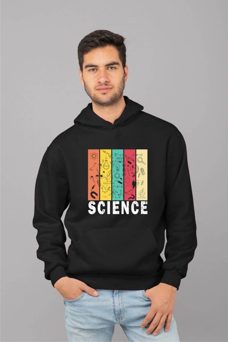 Science With Icons Six Color Cotton Printed Unisex T shirt - Image 10