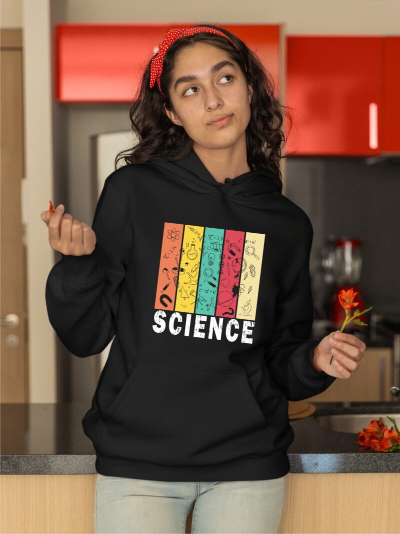 Science With Icons Six Color Cotton Printed Unisex T shirt - Image 12
