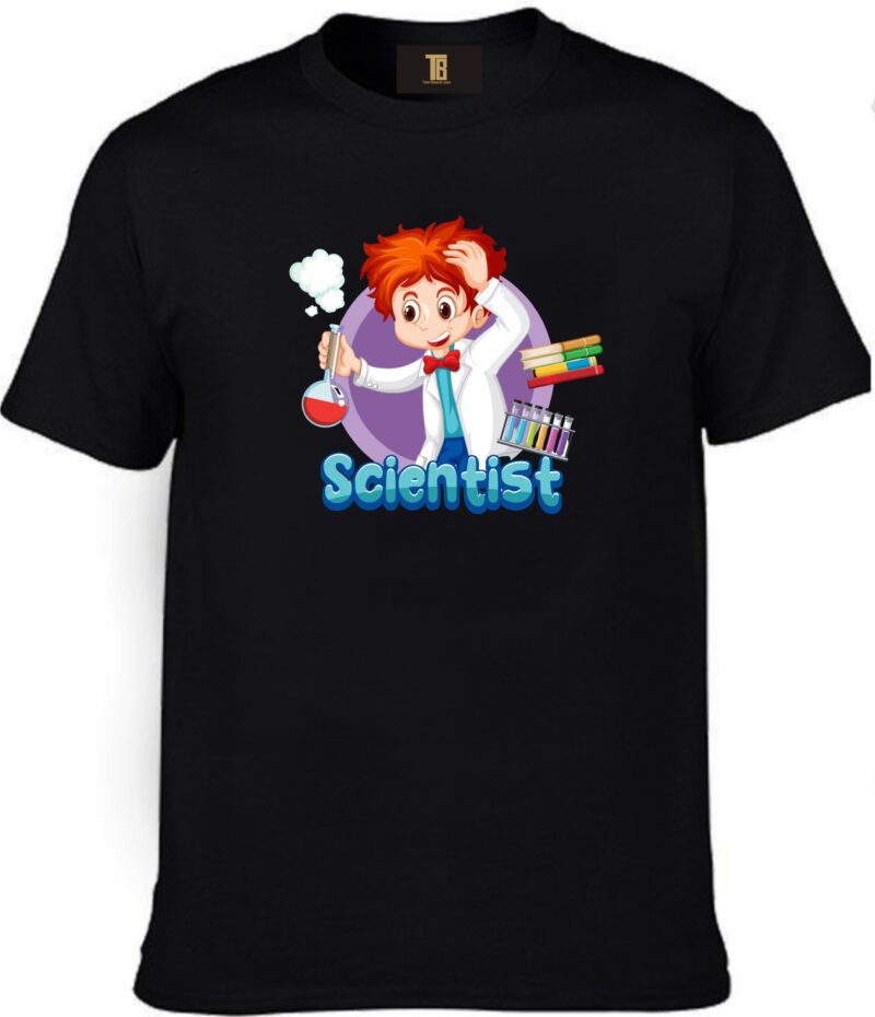 Scientist Cotton Printed Unisex T shirt