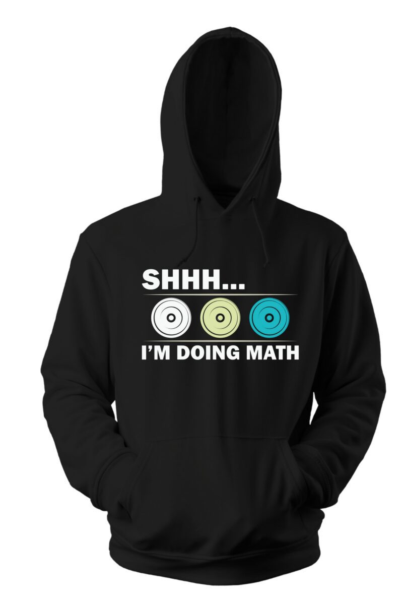 Shhh I'm Doing Math Cotton Printed Unisex T shirt - Image 8